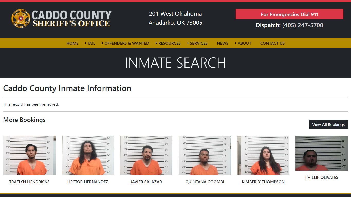 - Caddo County Sheriff's Office